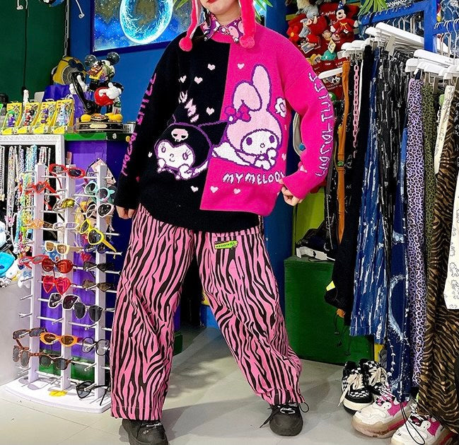 Sanrio My Melody and Kuromi Sweaters