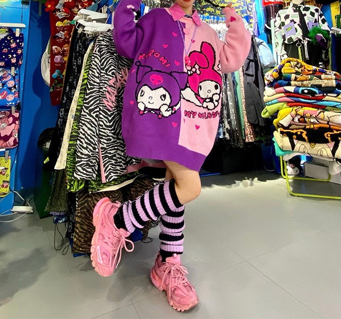 Sanrio My Melody and Kuromi Sweaters