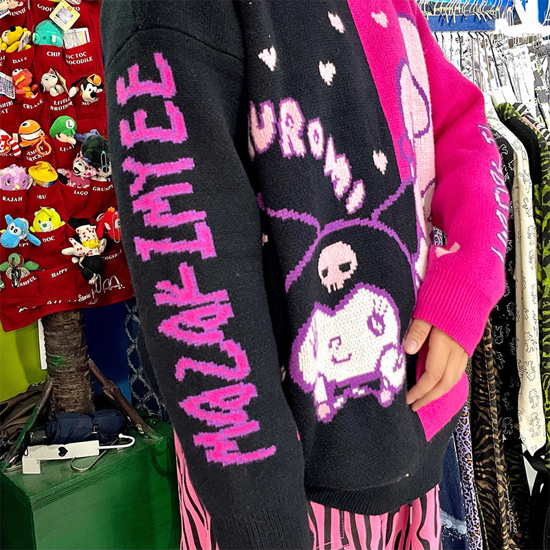 Sanrio My Melody and Kuromi Sweaters