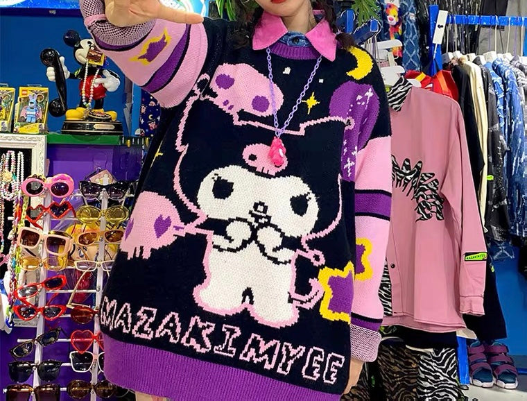 Sanrio Kuromi Sweater Dress