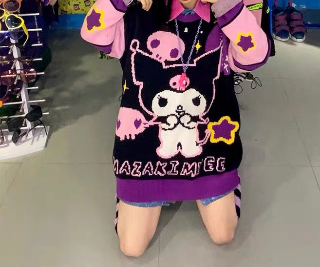 Sanrio Kuromi Sweater Dress