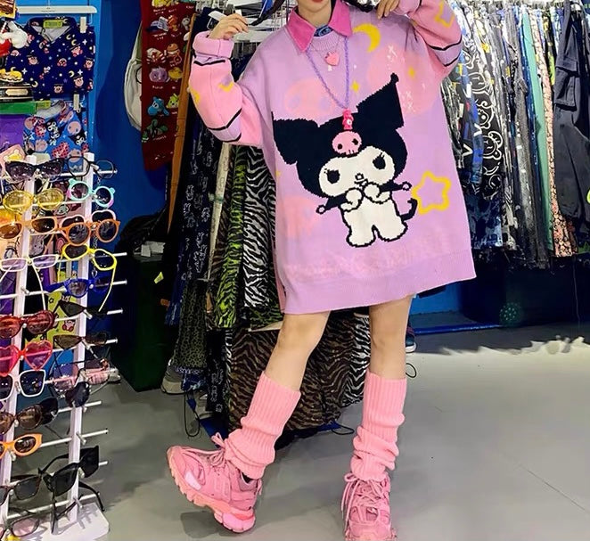 Sanrio Kuromi Sweater Dress